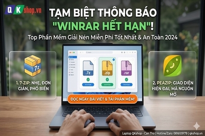Tạm Biệt Thông Báo "WinRAR Hết Hạn": Top Phần Mềm Giải Nén Miễn Phí Tốt Nhất