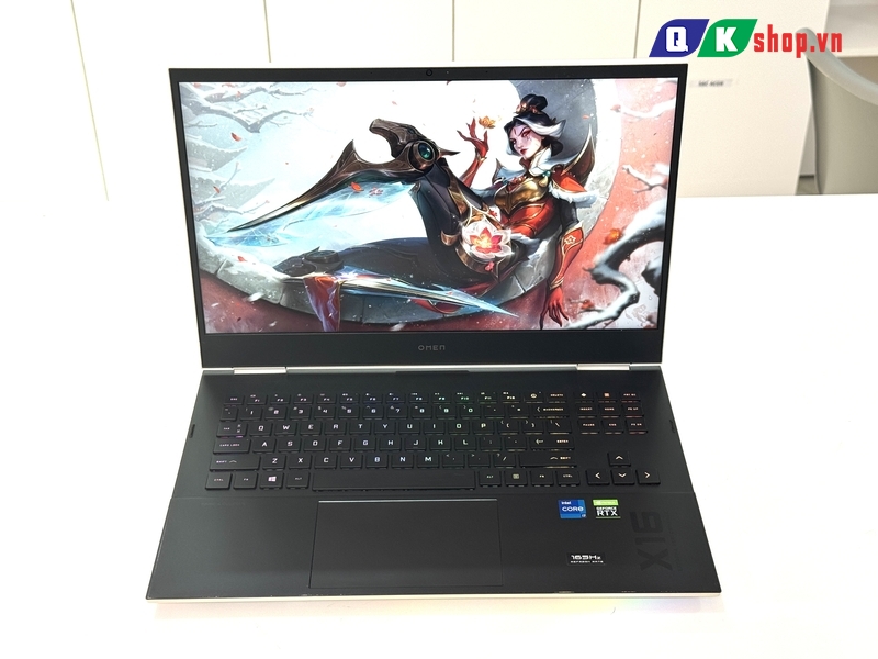 Laptop HP Omen 16 B0005DX  Core i7 - 11800H / Ram 16GB / SSD 512GB/ 16" 2K5  165Hz / RTX 3070 8GB