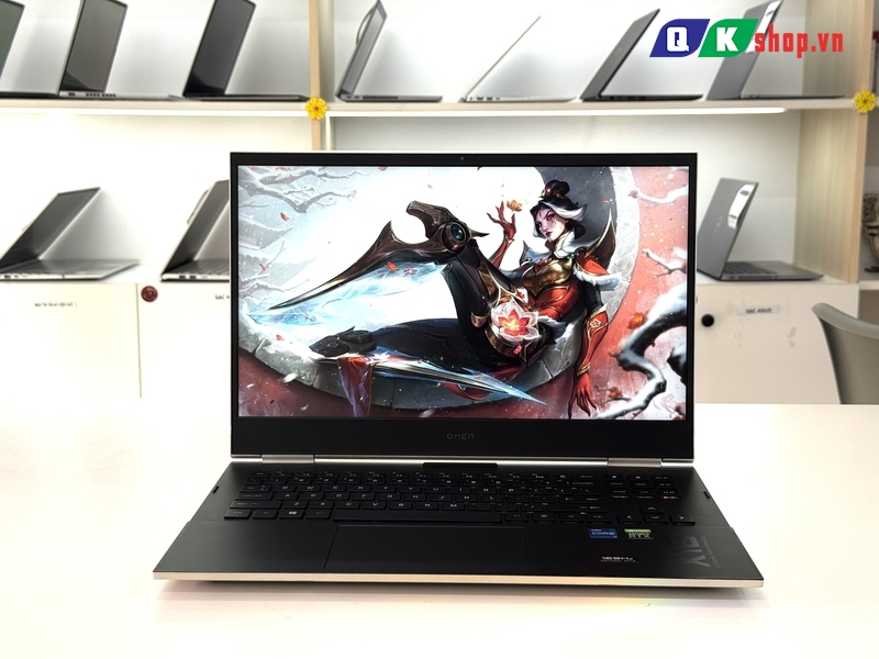 Laptop HP Omen 16 B0005DX  Core i7 - 11800H / Ram 16GB / SSD 512GB/ 16" 2K5  165Hz / RTX 3070 8GB