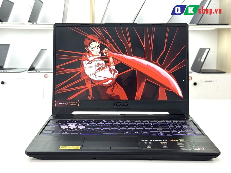 Laptop ASUS TUF Gaming A15 FA506NCG-HN184W R7-7445HS / RAM 16GB / SSD 512GB PCIE / 15.6 FHD 144HZ / VGA 4GB RTX3050