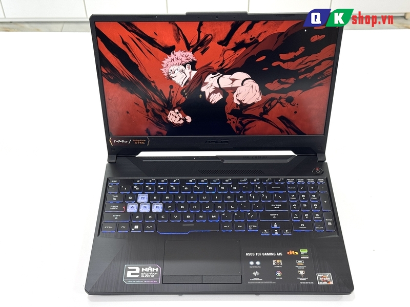 Laptop ASUS TUF Gaming A15 FA506NF-HN005W R5-7535HS / RAM 8GB / SSD 512GB PCIE / 15.6 FHD 144HZ / VGA 4GB RTX2050