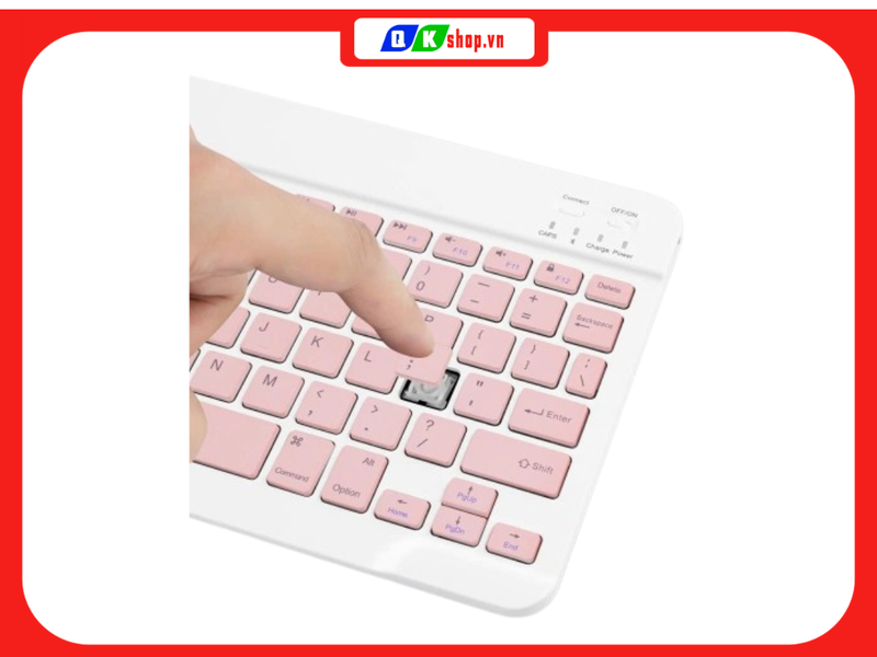 Bàn Phím Bluetooth Không Dây Nhỏ Gọn (Phím Tròn Thời Trang)