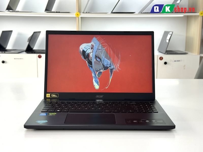 Laptop Acer Aspire 7 A715-76G Core I5 - 12450H / RAM 16GB / SSD 512GB PCIE / 15.6 FHD 144HZ / VGA 4GB RTX2050