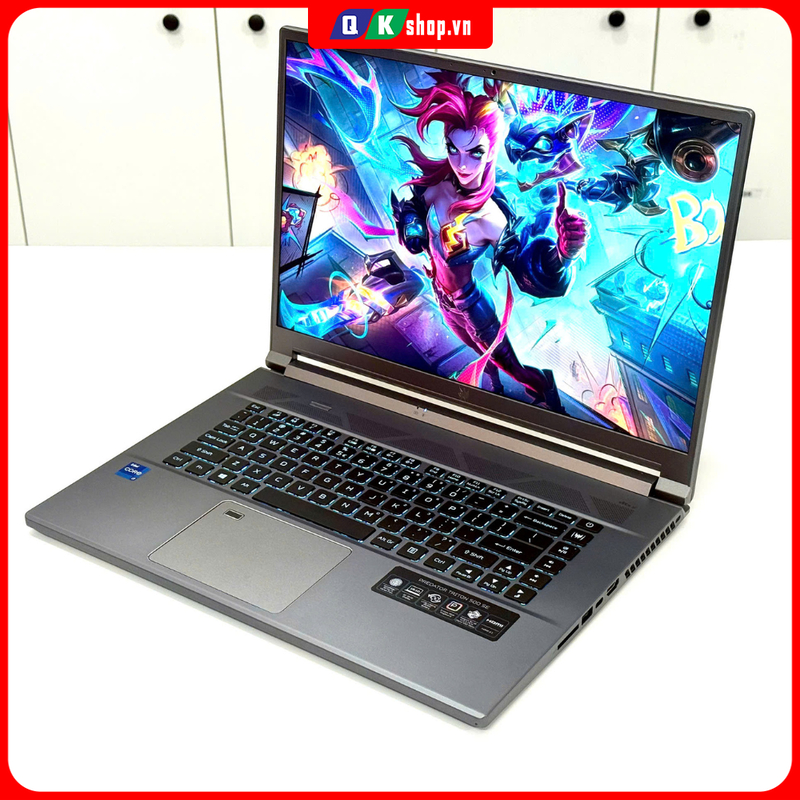 Laptop Acer Predator Triton 500 SE PT516-51S-70TP  Core I7-11800H / Ram 16GB / SSD 521GB PCIE / 16" 2K5 WQXGA 165HZ / RTX 3060 6GB