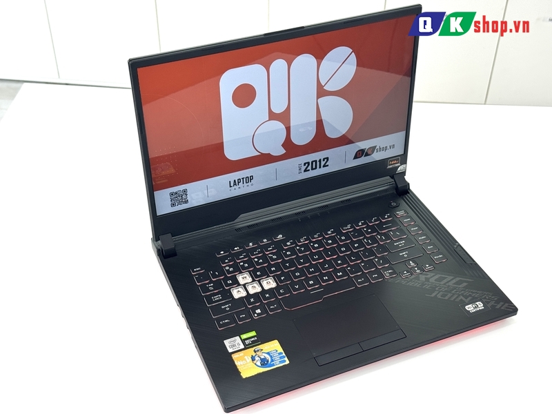 Laptop ASUS Gaming ROG Strix G512 Core i5-10300H / RAM 8GB /SSD 512GB PCIE / 15.6" FHD  144Hz / VGA 4GB 1650TI