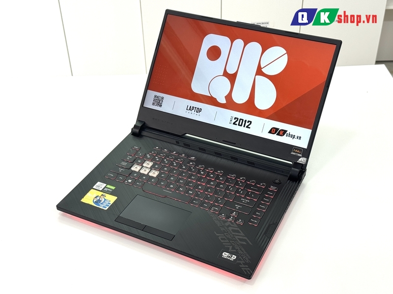 Laptop ASUS Gaming ROG Strix G512 Core i5-10300H / RAM 8GB /SSD 512GB PCIE / 15.6" FHD  144Hz / VGA 4GB 1650TI