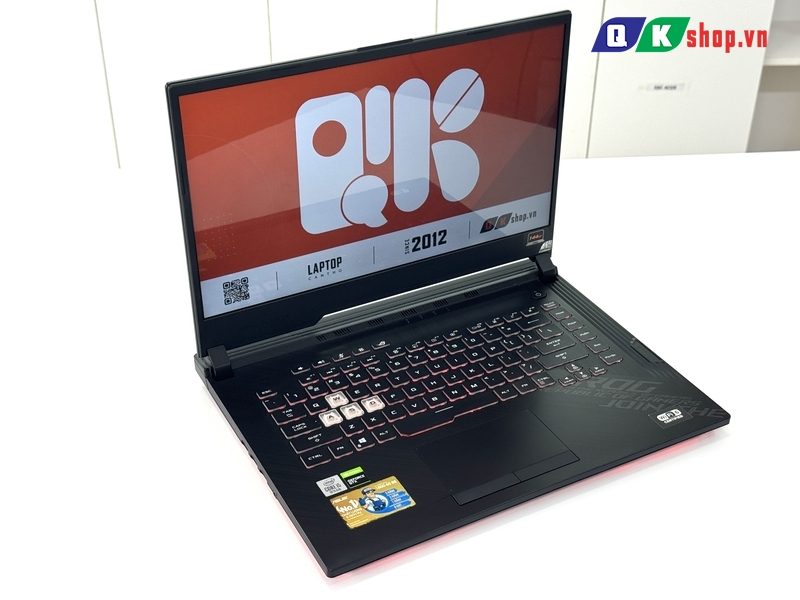 Laptop ASUS Gaming ROG Strix G512 Core i5-10300H / RAM 8GB /SSD 512GB PCIE / 15.6" FHD  144Hz / VGA 4GB 1650TI