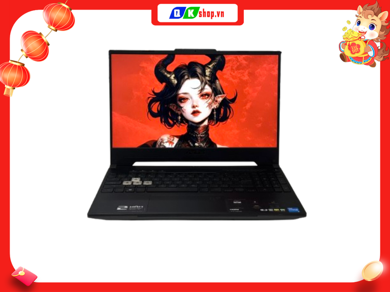 Laptop Asus Gaming TUF Dash F15 FX517ZC-HN077W Core i5 12450H / Ram 8GB / SSD 512GB / 15.6″FHD / RTX 3050 4GB