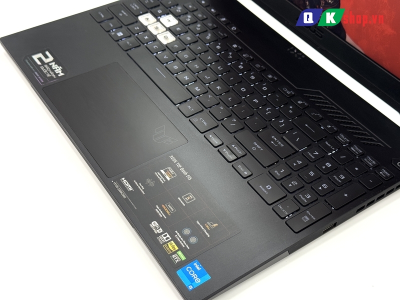 Laptop Asus Gaming TUF Dash F15 FX517ZC-HN077W Core i5 12450H / Ram 8GB / SSD 512GB / 15.6″FHD / RTX 3050 4GB