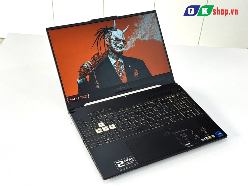 Laptop Asus TUF Gaming F15 FX507ZC - HN124W Core i7 12700H / Ram 16GB / SSD 512GB / 15.6" FHD 144Hz /  RTX3050 4GB