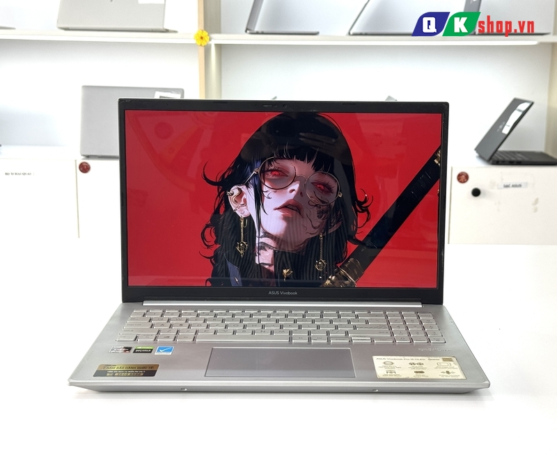 Laptop ASUS Vivobook Pro M3500QC  Ryzen 5 - 5600H / Ram 16GB / SSD 512GB PCIE / 15.6" FHD OLED / VGA 4GB RTX3050
