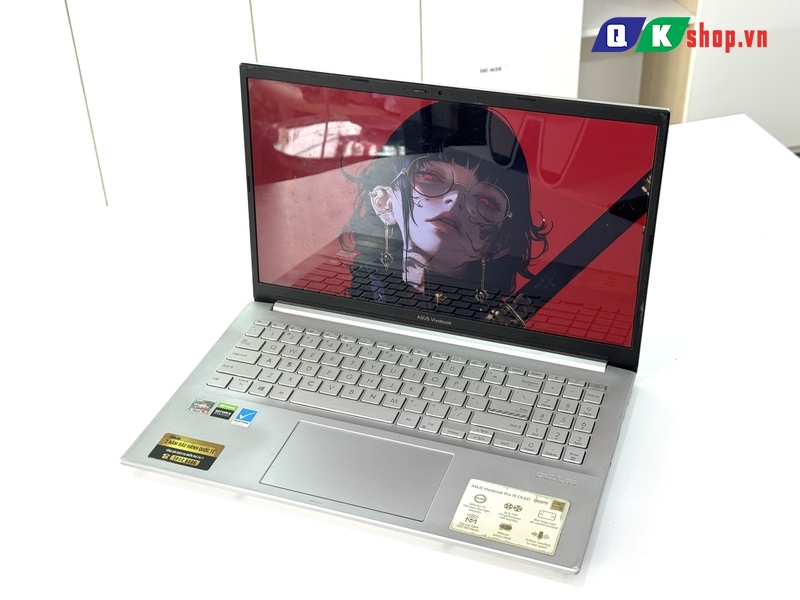 Laptop ASUS Vivobook Pro M3500QC  Ryzen 5 - 5600H / Ram 16GB / SSD 512GB PCIE / 15.6" FHD OLED / VGA 4GB RTX3050