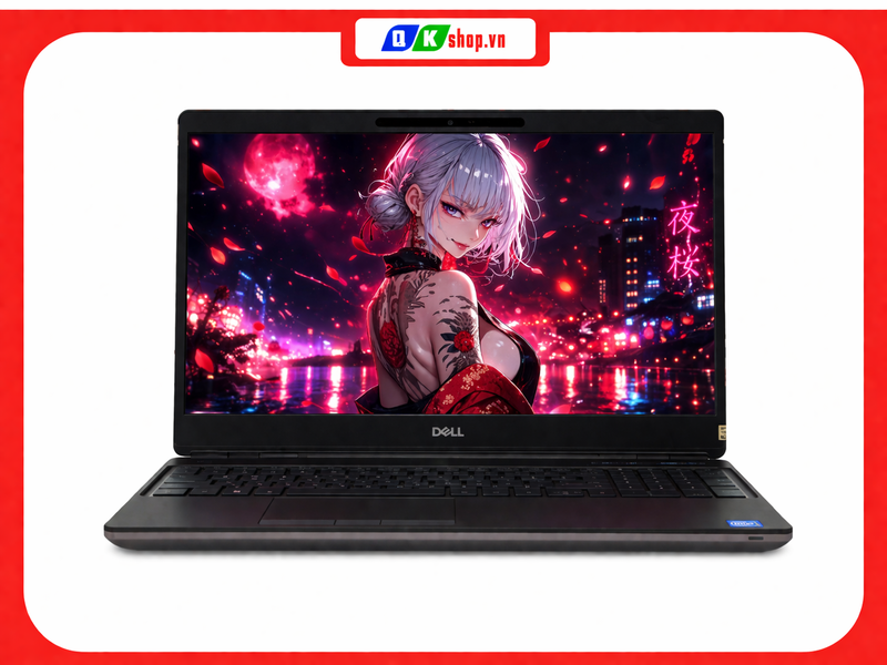 Laptop Dell Precision 7560 Core i7 - 11850H / Ram 16GB / SSD 512GB / 15.6" FHD / RTX T1200 4GB