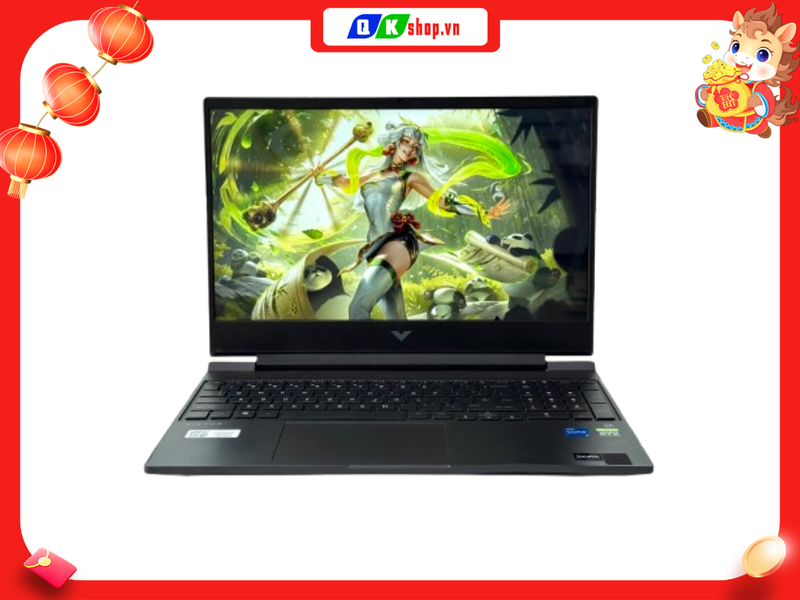 Laptop HP Gaming Victus 15-FA0115TX Core I5-12500H / RAM 16 GB / SSD 512GB PCIE / 15.6 FHD 144HZ / VGA 4GB RTX3050