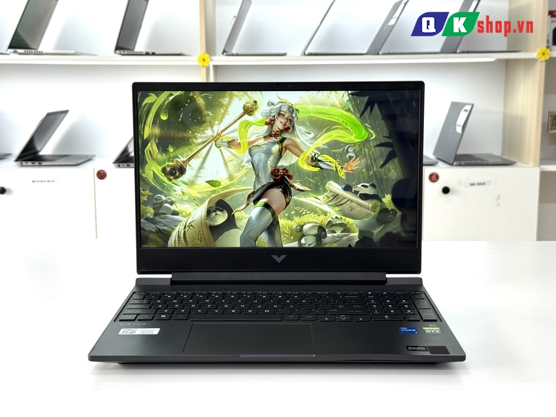 Laptop HP Gaming Victus 15-FA0115TX Core I5-12500H / RAM 16 GB / SSD 512GB PCIE / 15.6 FHD 144HZ / VGA 4GB RTX3050