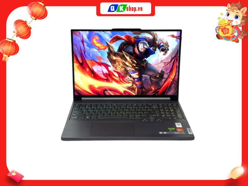 Laptop Lenovo Legion Slim 5 16APH8 - AMD Ryzen7 7840HS / Ram 16GB / SSD 512GB / 16 Inch 2K5 165Hz  RTX 4060 8GB
