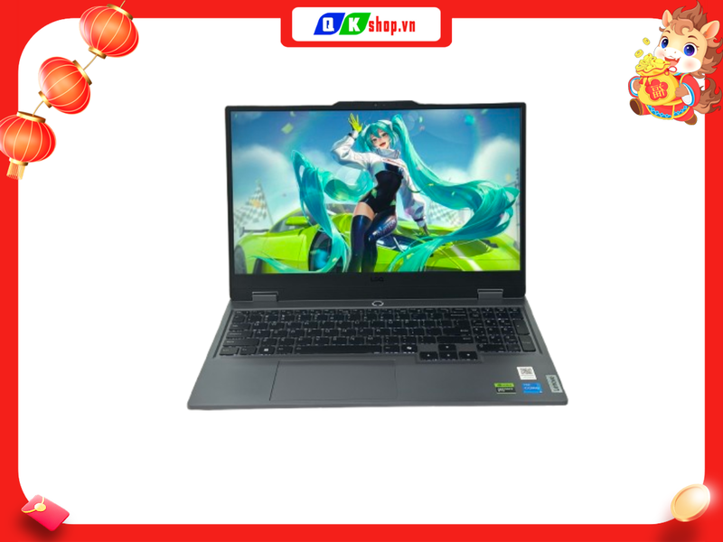 Laptop Lenovo LOQ Gaming 2024 15IAX9 Core i5-12450HX / Ram 12 GB / SSD 512GB / 15.6"FHD 144Hz / RTX 3050 6GB