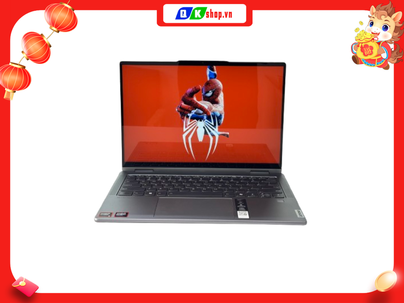 Laptop Lenovo Yoga 7 2-IN-1 14AHP9  Ryzen 5- 8640HS / Ram 8GB / SSD 512GB PCIE / 14" WUXGA CẢM ỨNG
