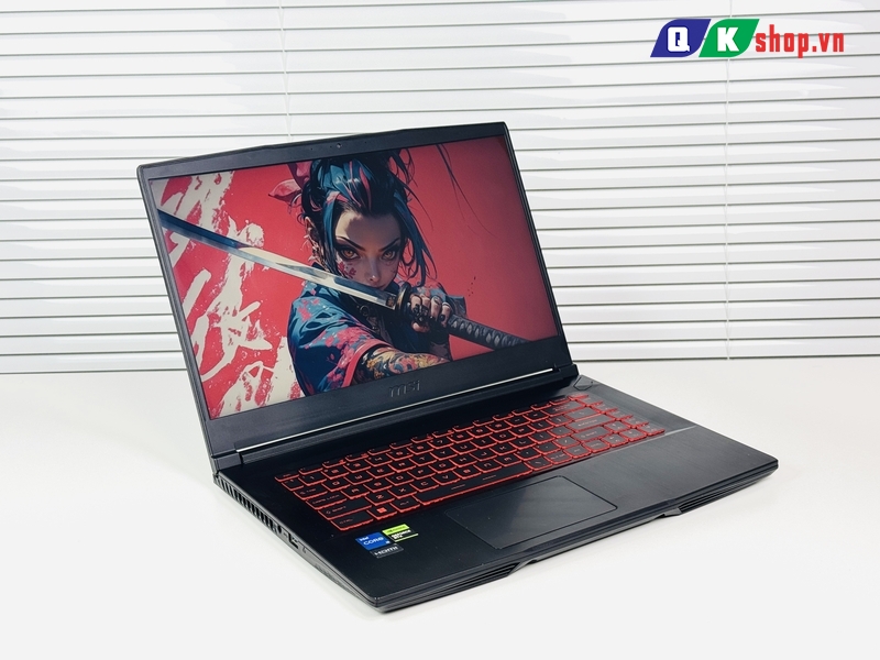 Laptop MSI Gaming GF63 Thin 12VE i5 12450H / Ram 16GB / SSD 512GB / 15.6″FHD 144Hz / RTX4050 6GB