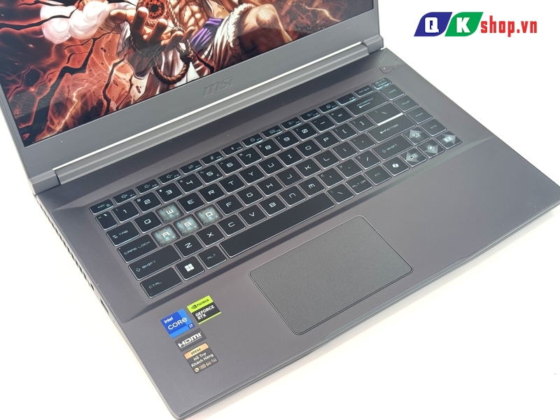 Laptop MSI Gaming Thin 15 B13UC-2081VN Core I5-13420H / Ram 16GB / SSD 512GB PCIE  / 15.6 FHD 144Hz / VGA 4GB RTX3050