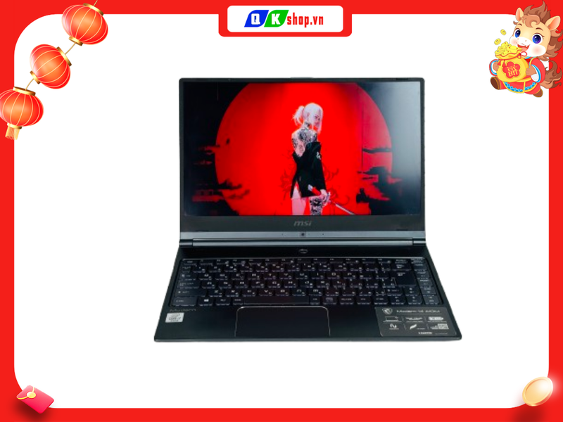 Laptop MSI Modern 14 A10M Core i7-10510U / Ram 16GB / SSD 256GB / 14″ FHD