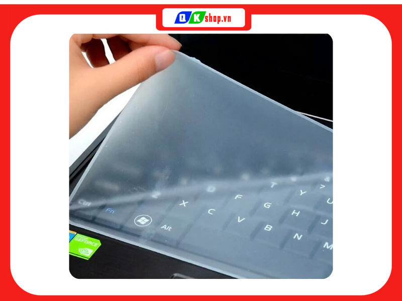 Tấm Phủ Bàn Phím Silicon Chống Bụi, Chống Nước Cho Laptop
