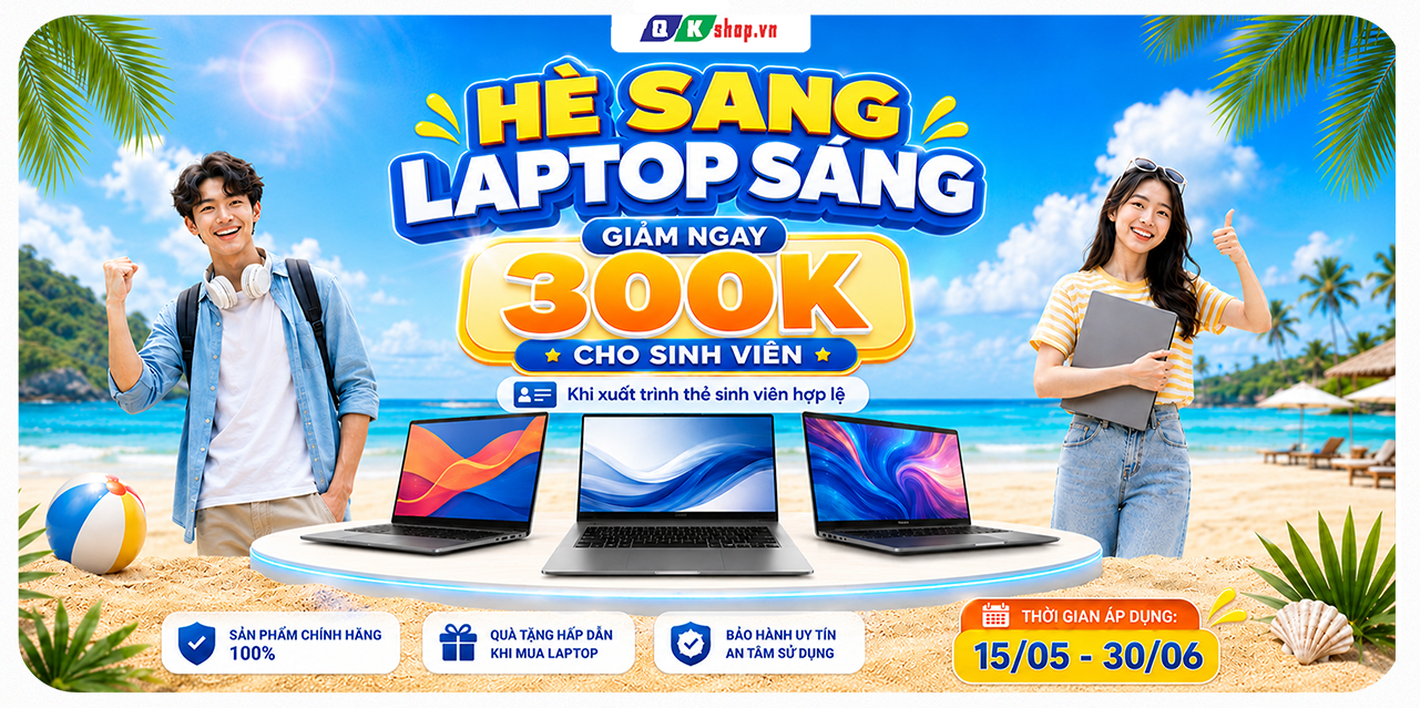LAPTOP CŨ CẦN THƠ - QKSHOP