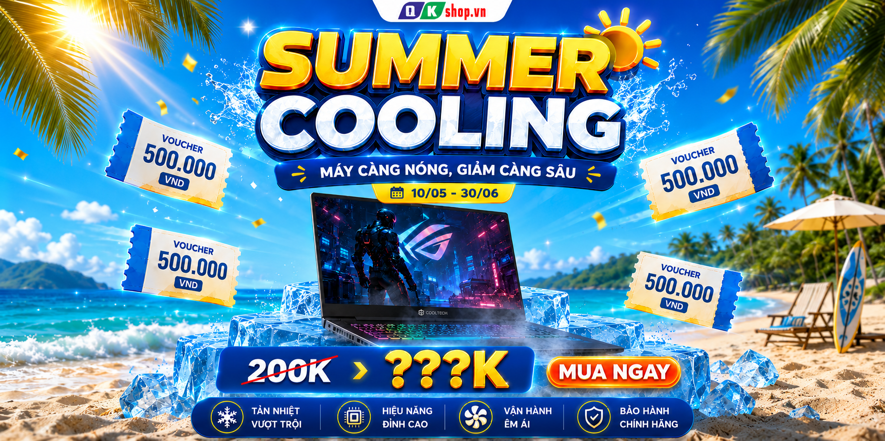 LAPTOP CŨ CẦN THƠ - QKSHOP